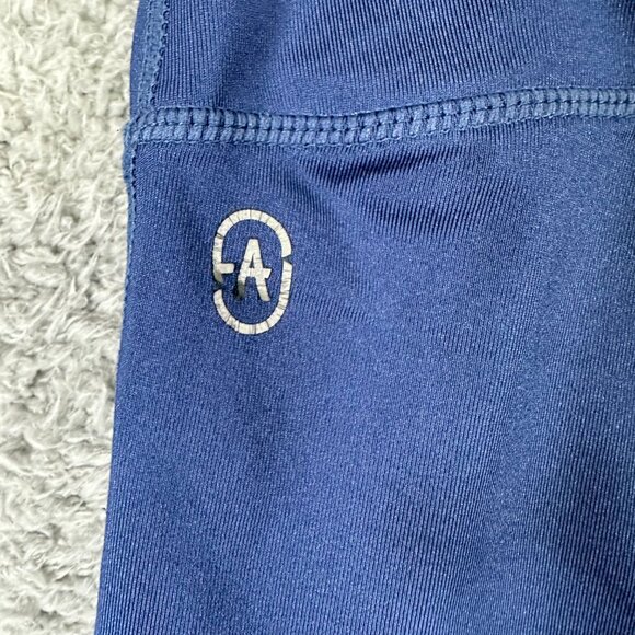 JustFab Active Legging Capri Style Dark Navy XXL Stretchy - Picture 5 of 12